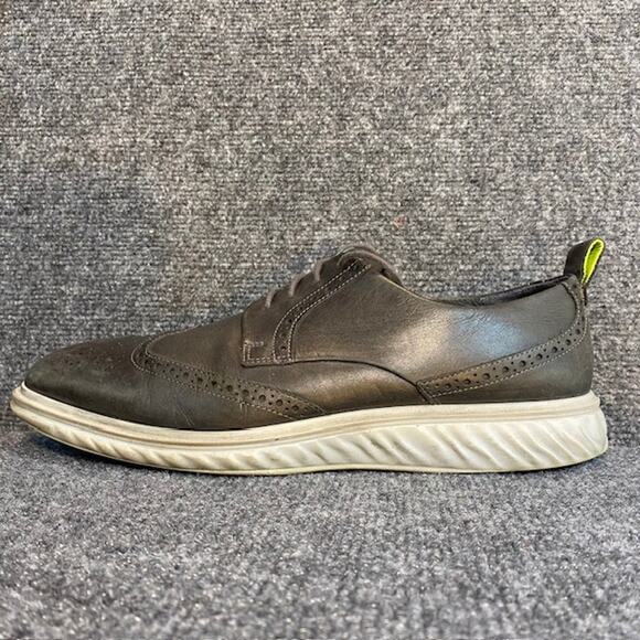 ECCO ST1 Hybrid Lite Gray Wingtip Brogue Oxford Shoe Mens 12 Comfort Classic main image 7